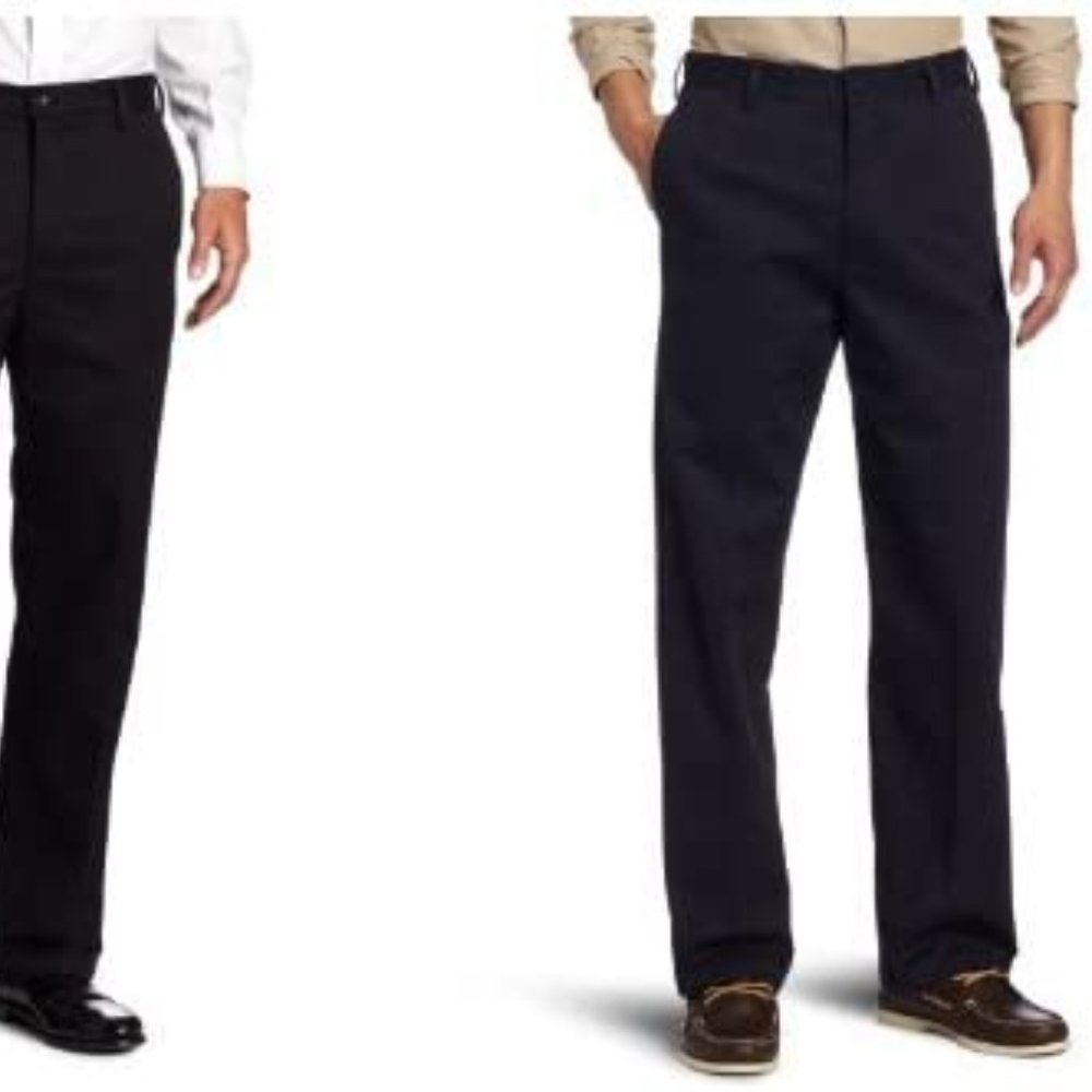 IZOD Men's American Chino Flat Front Straight Fit Pant Size 30/30